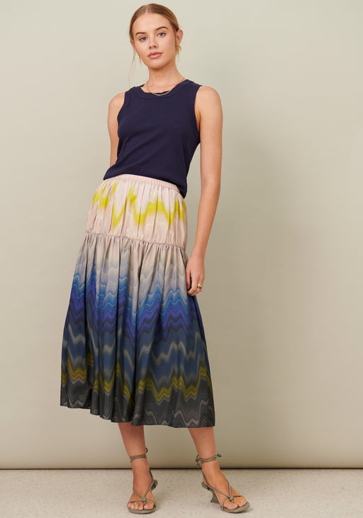Cecelia Silk Skirt