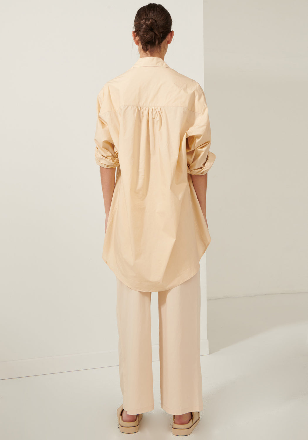 Lagoon Drape Back Shirt