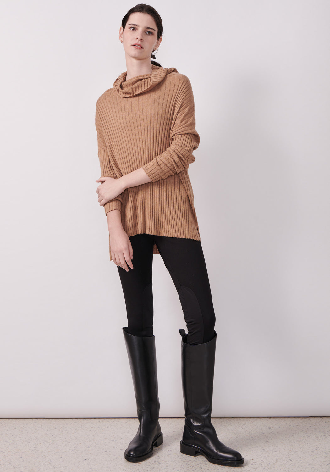 Crielle Ribbed Rollneck