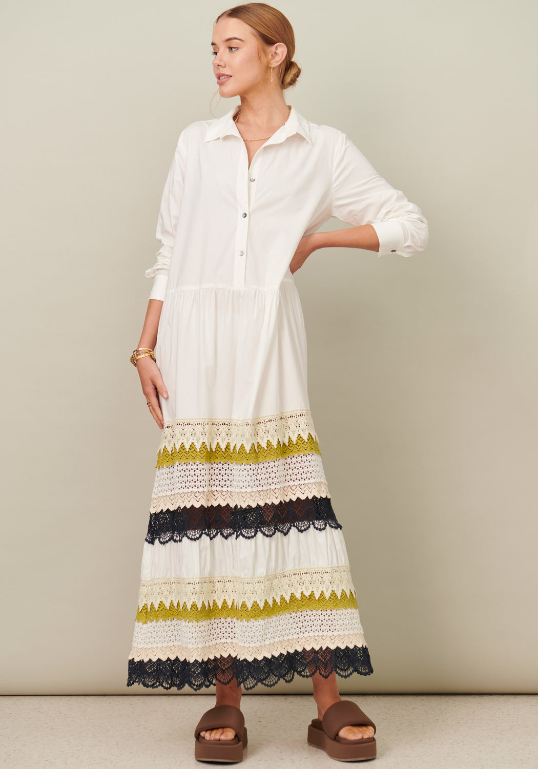 Camilla Maxi Shirt Dress