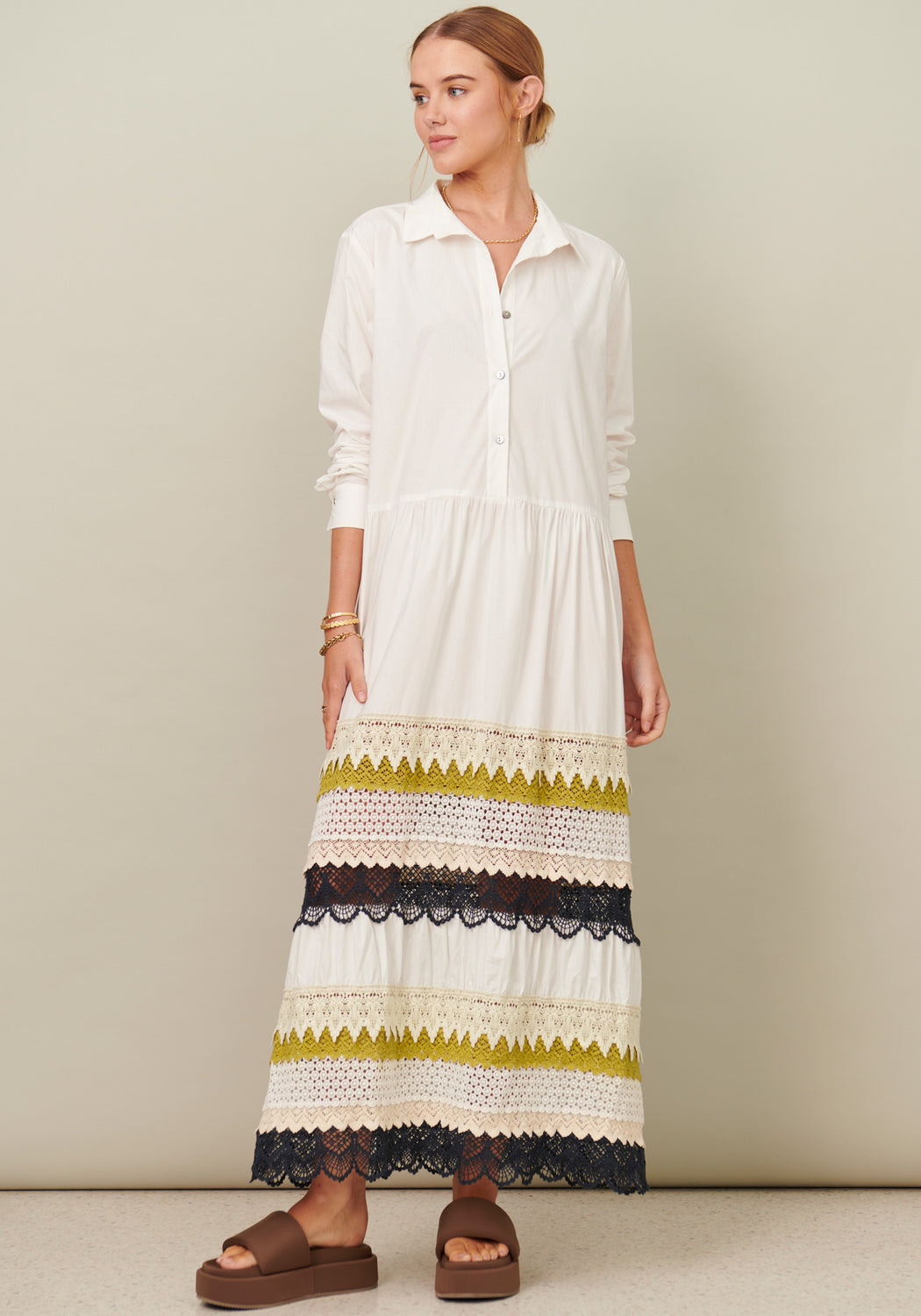 Camilla Maxi Shirt Dress