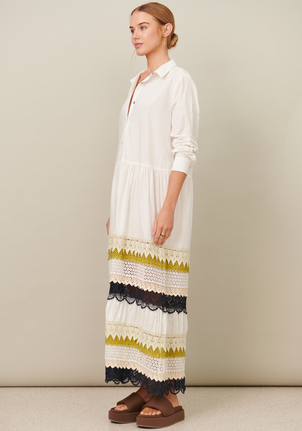 Camilla Maxi Shirt Dress