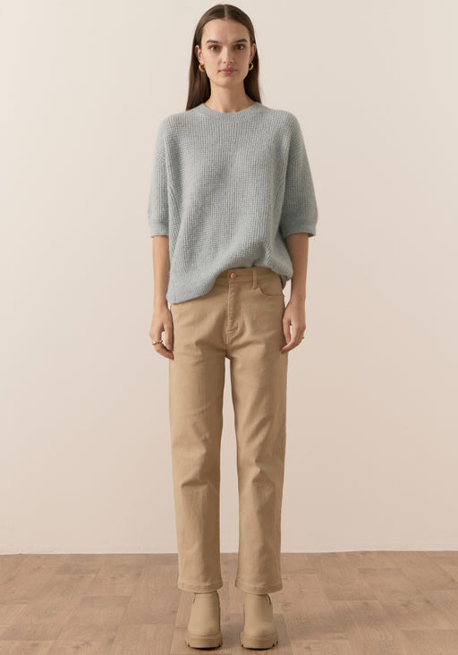 Jane Pointelle Knit Tee