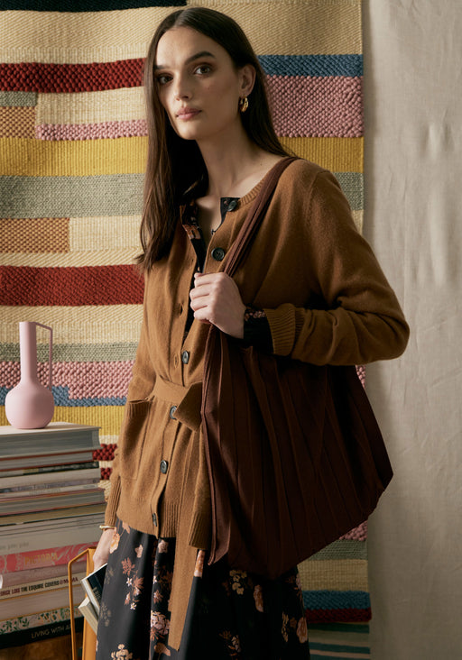 Willow Cashmere Tie Cardigan