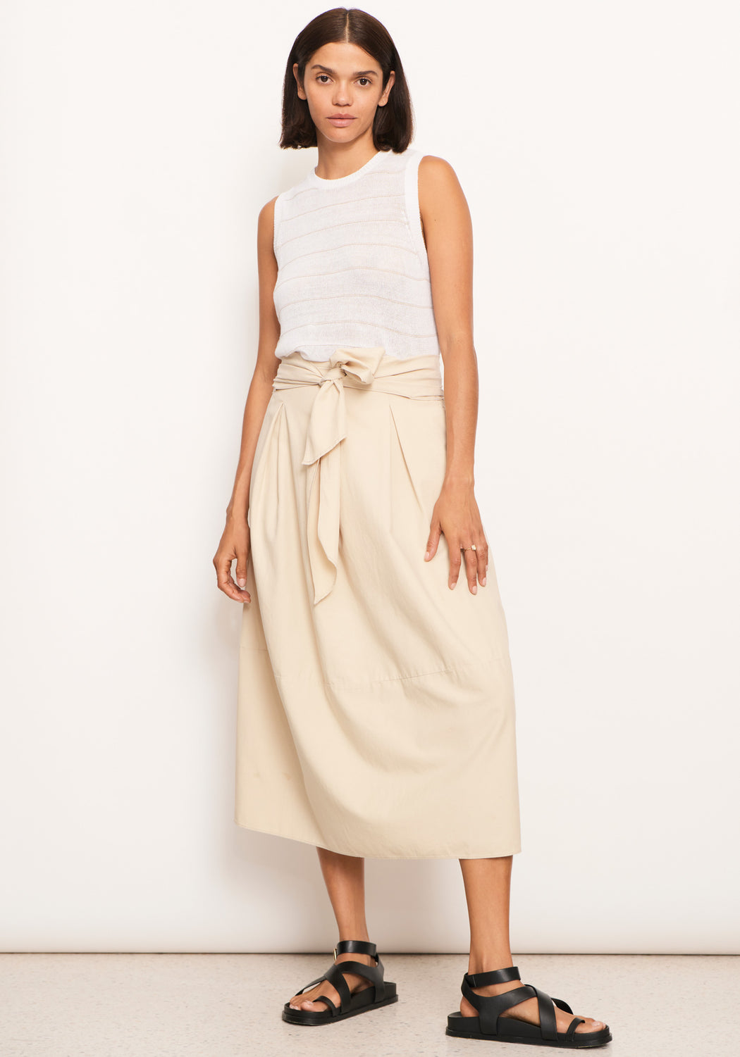 Teri Tie Skirt