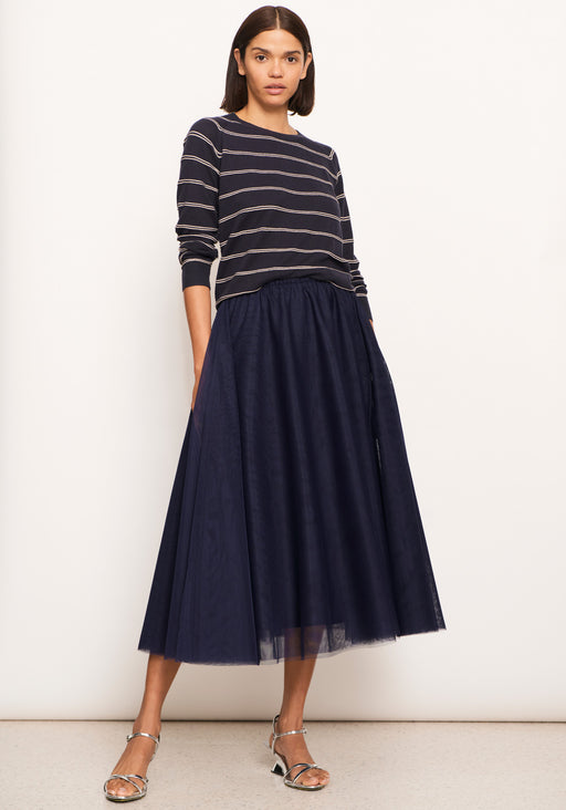 Lido Lurex Stripe Knit