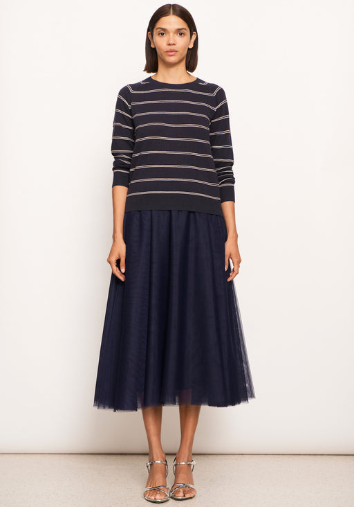 Lido Lurex Stripe Knit