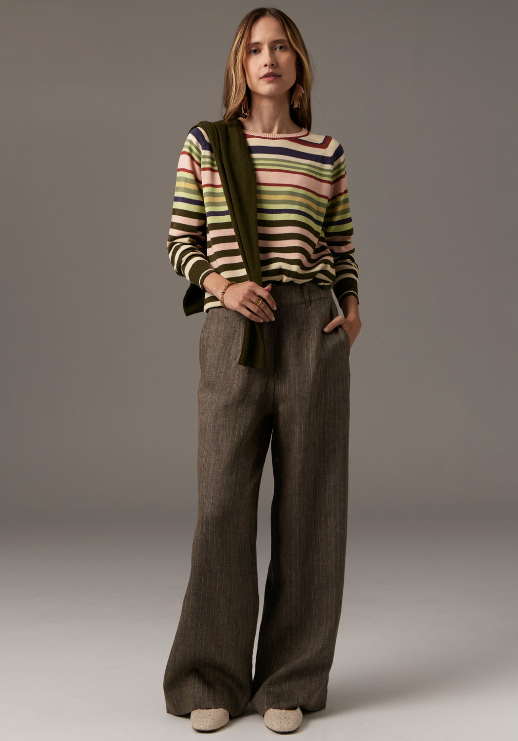 Sela Multi Stripe Knit - Pre-order for end February