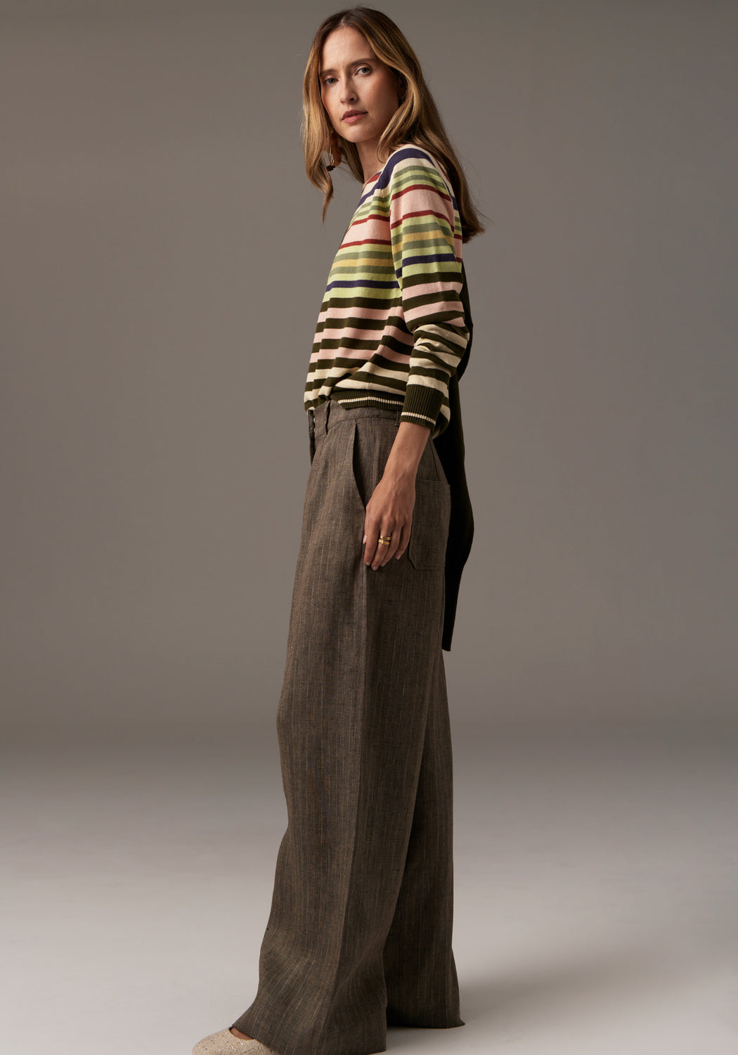 Sela Multi Stripe Knit - Pre-order for end February