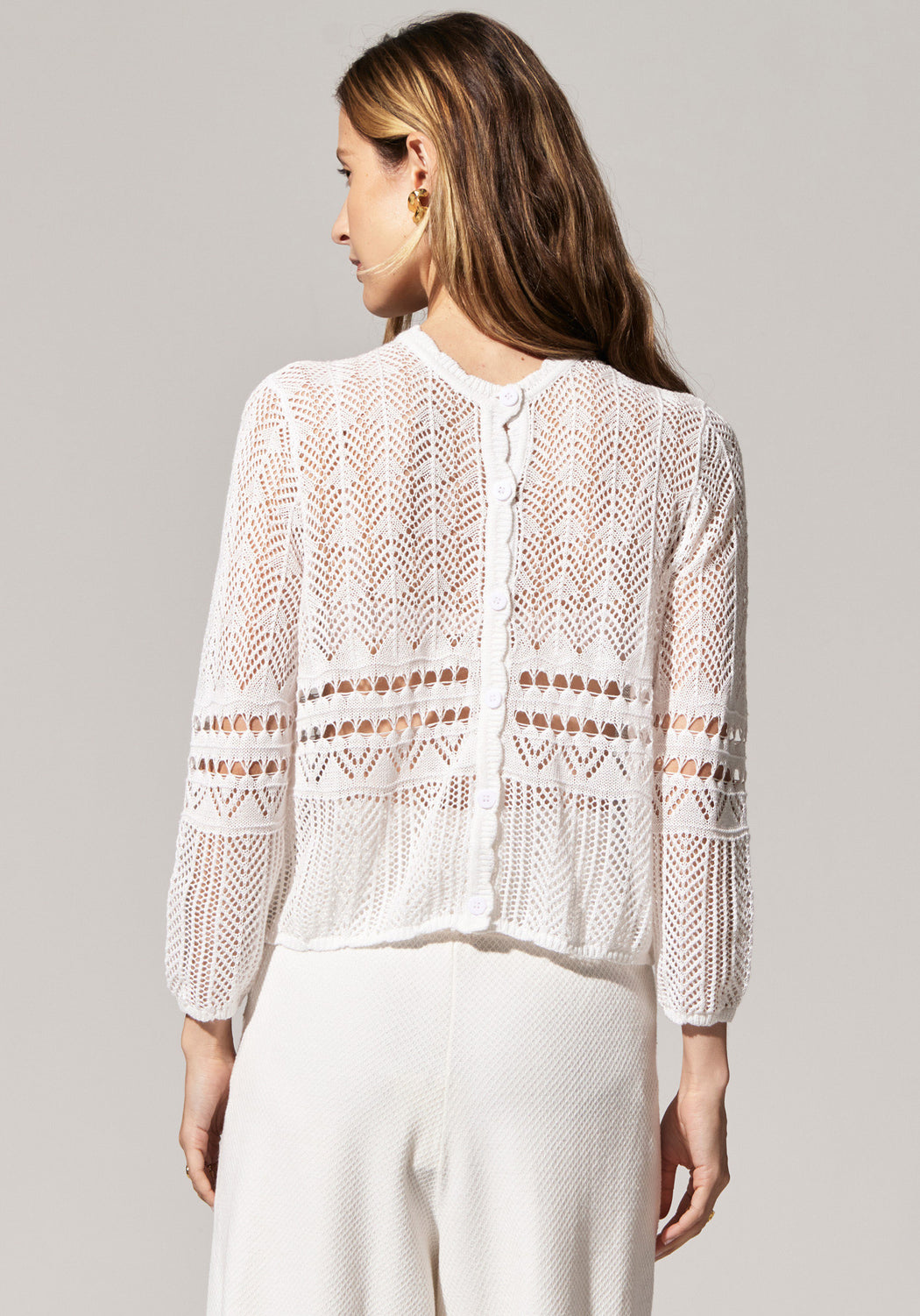 Paco Pointelle Cardigan