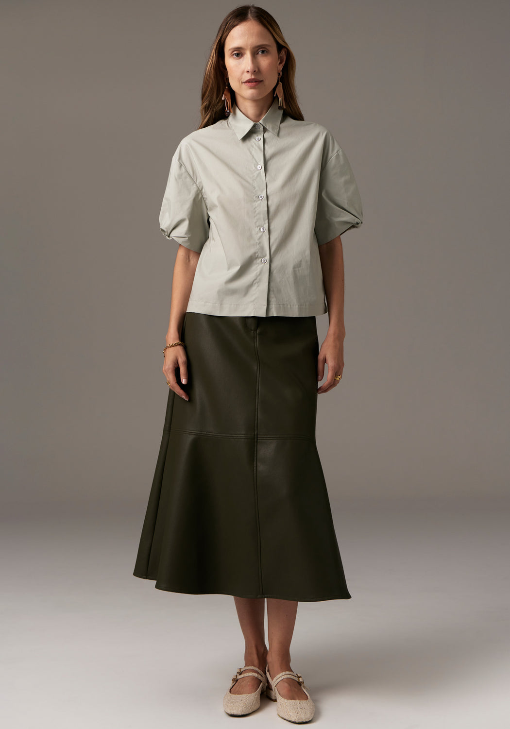 Louie Cropped Shirt