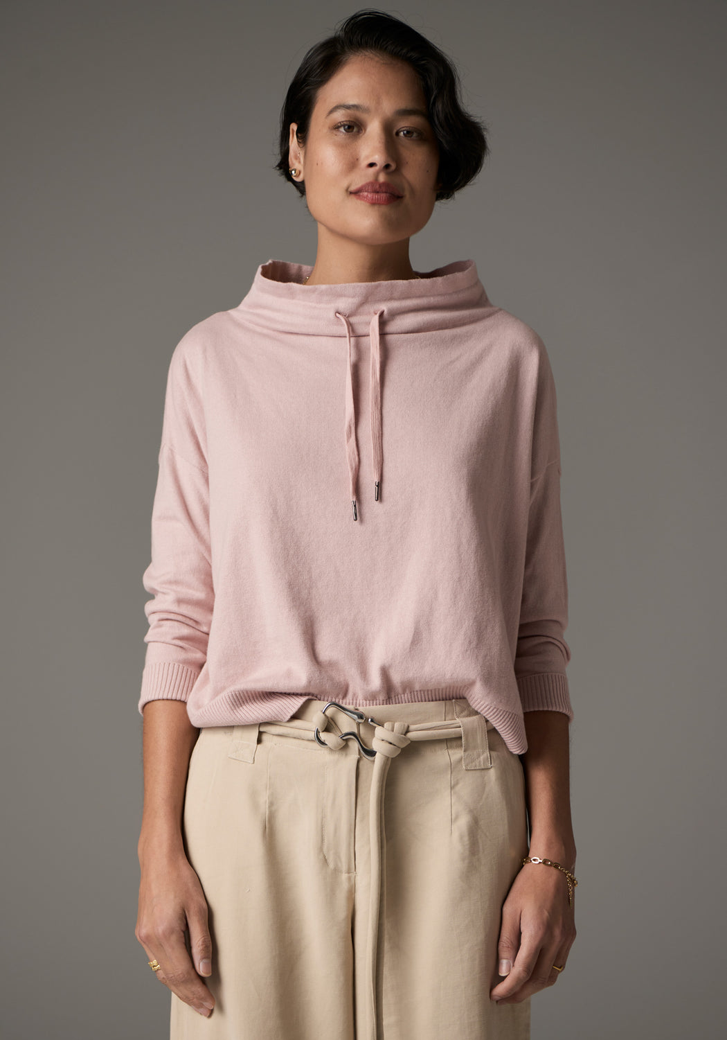 Beech Drawcord Knit