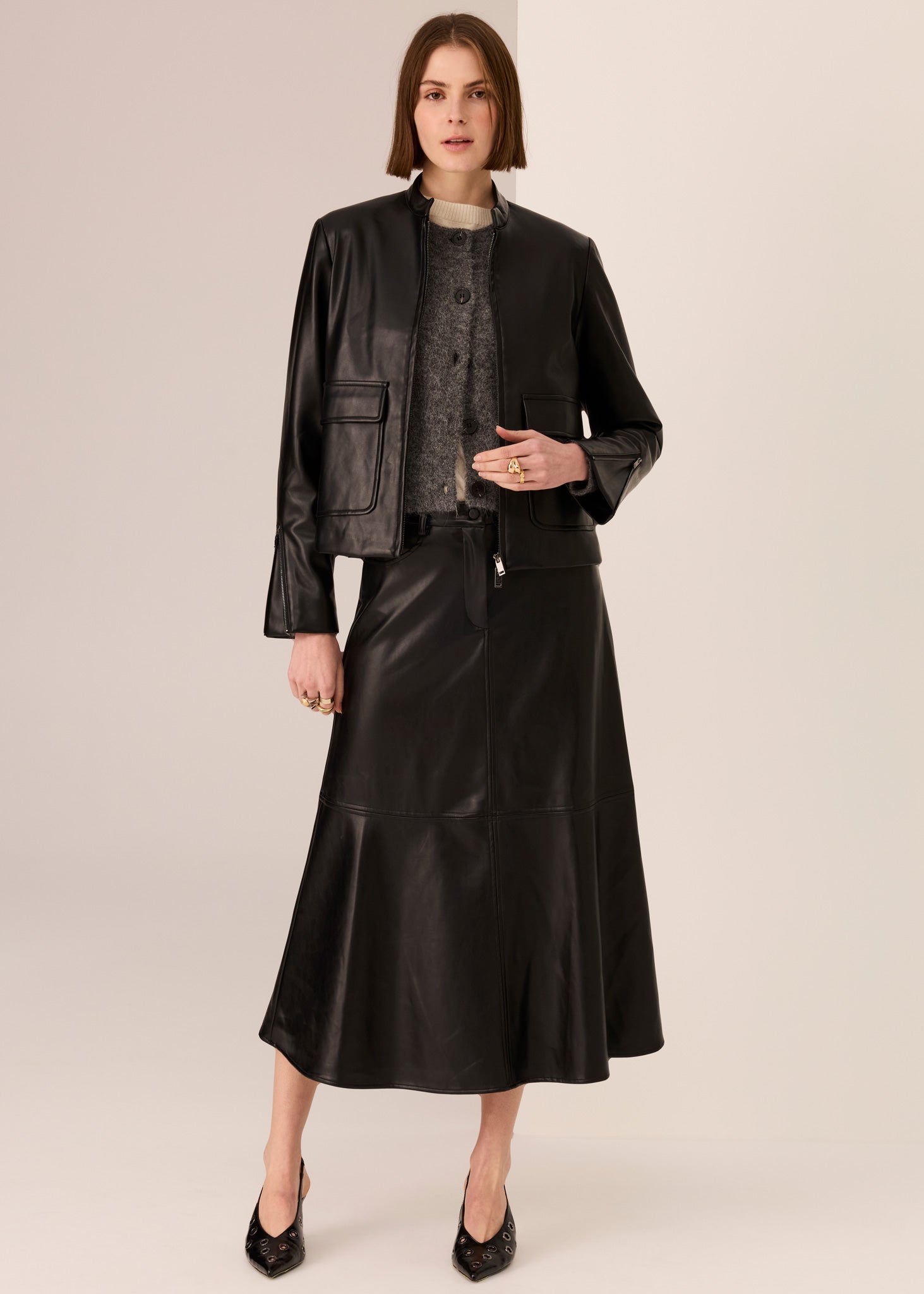 Hugo Zip Crop Jacket – POL Clothing Australia