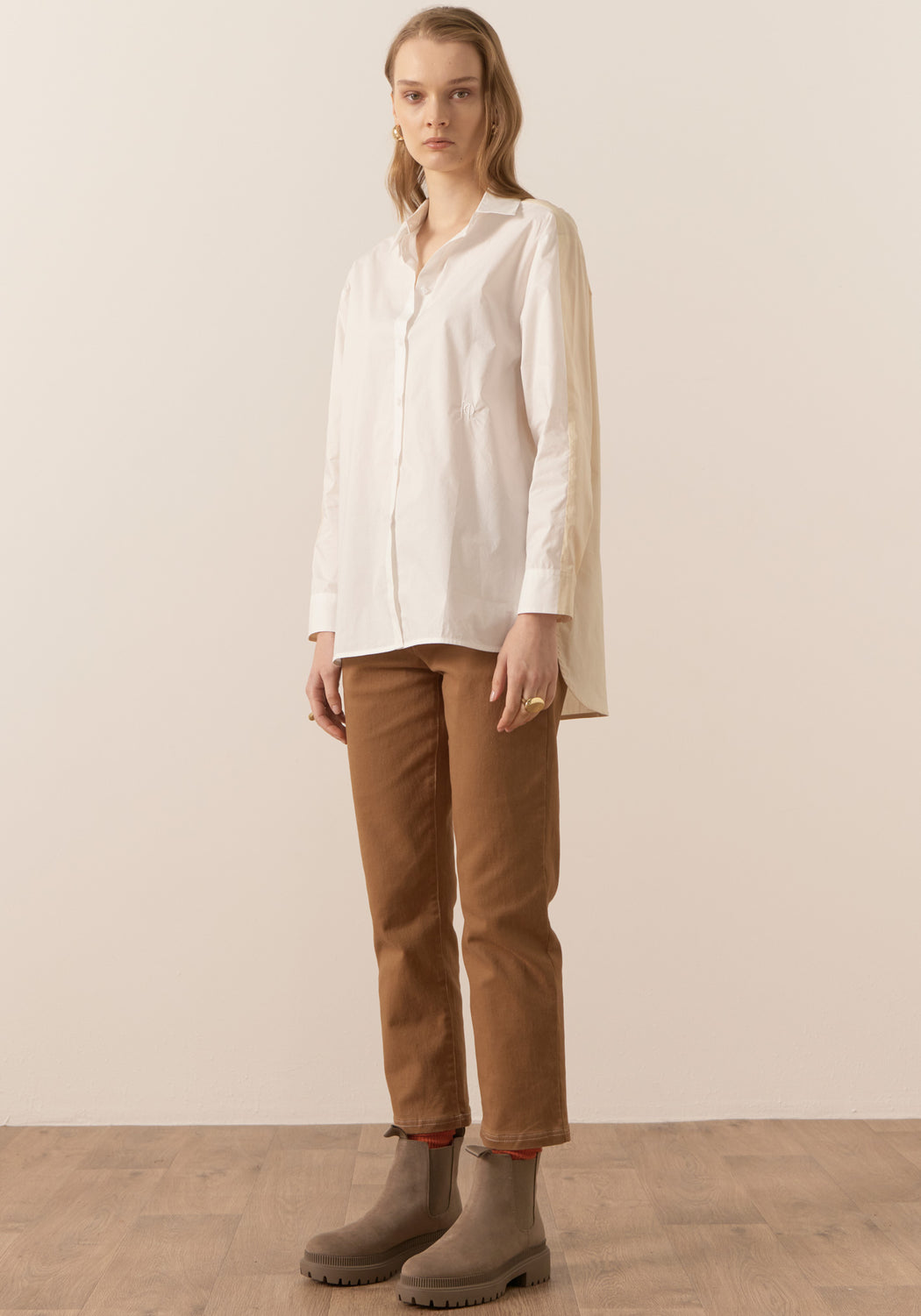 Eyre Contrast Back Shirt