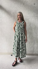 Botanica Drawcord Tank Dress