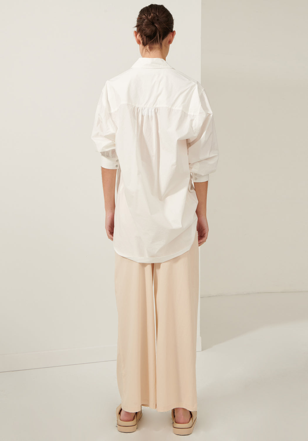 Lagoon Drape Back Shirt